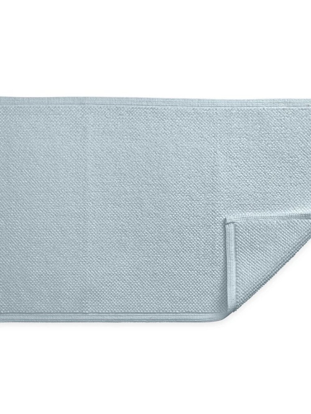 Matouk Reverie Pool Small Bath Rug Luxury Cotton Non-Slip Rug 21 x 34